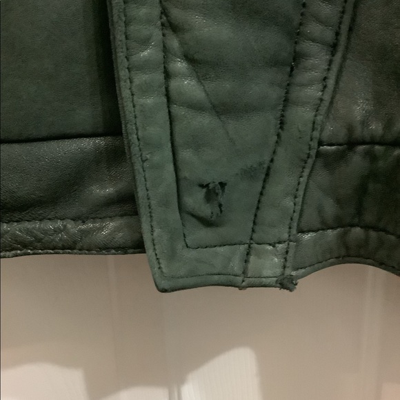 Vintage Men’s Leather Bomber Jacket - Picture 6 of 7